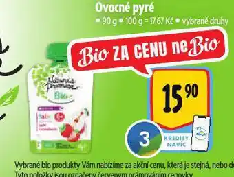 Albert Ovocné pyré nabídka