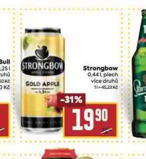 Billa Strongbow nabídka