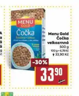 Billa Menu gold čočka velkozrnná nabídka