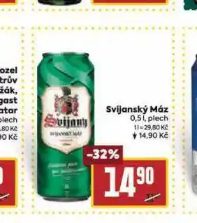 Billa Pivo svijanský máz nabídka