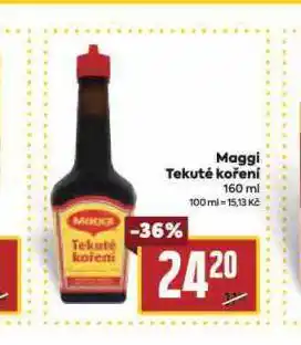 Billa Maggi tekuté koření nabídka