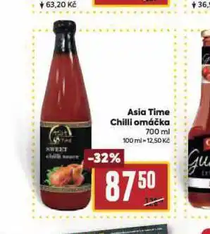 Billa Asia time chilli omáčka nabídka
