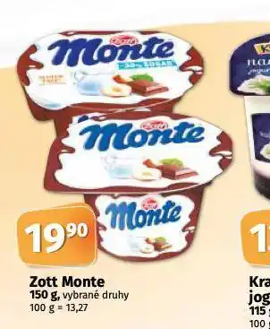 Coop Zott monte nabídka