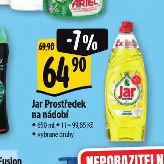 Albert Jar prostředek na nádobí nabídka