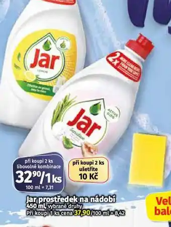Coop Jar prostředek na nádobí nabídka