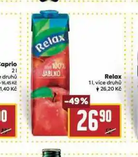 Billa Relax nabídka
