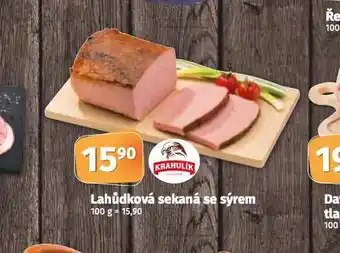 Coop Lahůdková sekaná se sýrem nabídka