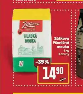 Billa Zátkova pšeničná mouka nabídka