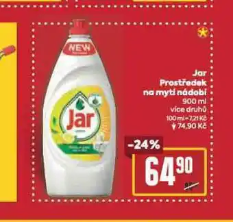 Billa Jar prostředek na nádobí nabídka