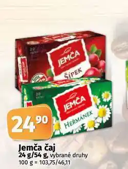 Coop Jemča čaj nabídka