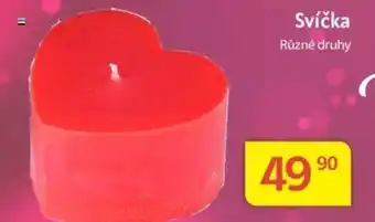 Kubík potraviny Svíčka Různé druhy nabídka