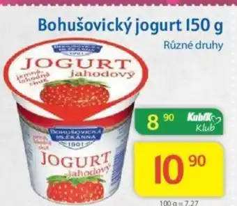 Kubík potraviny Bohušovický jogurt 150 g nabídka