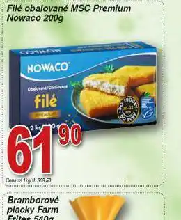 Filé obalované msc premium nowaco