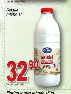 Hruška Selské mléko nabídka