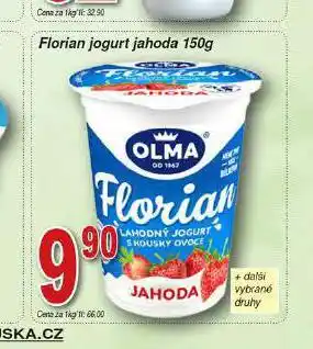 Hruška Florian jogurt jahoda nabídka