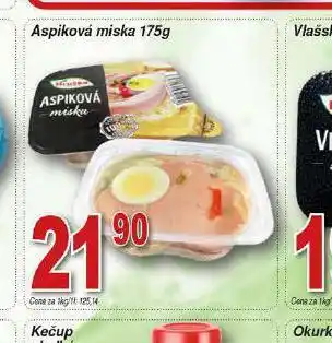 Hruška Aspiková miska nabídka