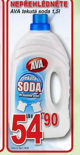 Hruška Ava tekutá soda nabídka