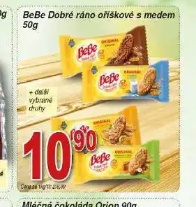 Hruška Bebe dobré ráno oříškové s medem nabídka