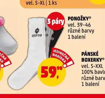 Penny Market Ponožky nabídka