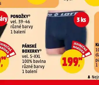 Penny Market Boxerky nabídka