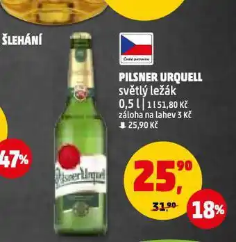 Penny Market Pivo pilsner urquell nabídka