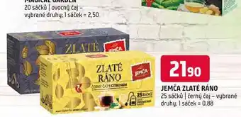 Terno Jemča čaj nabídka