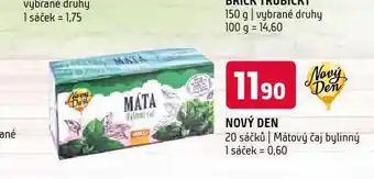 Terno Nový den čaj nabídka