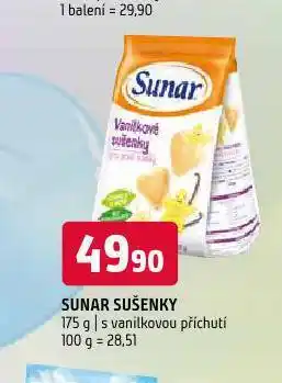Terno Sunar sušenky nabídka