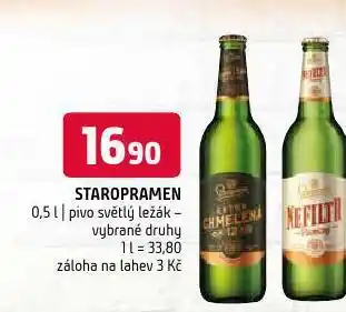 Terno Pivo staropramen nabídka