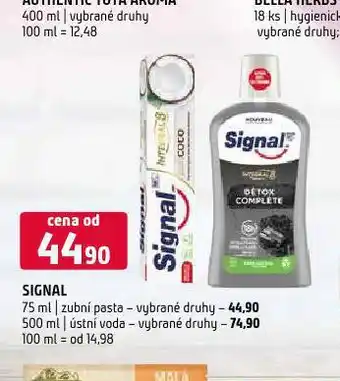 Terno Signal ústní voda nabídka