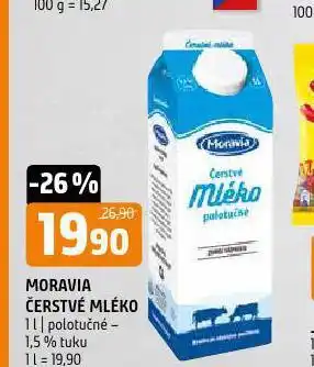 Terno Moravia čerstvé mléko nabídka