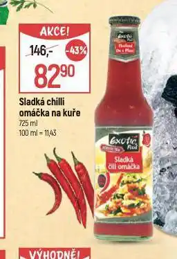 Globus Sladká chilli omáčka na kuře nabídka