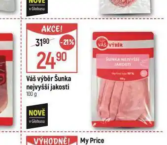 Globus Šunka nejvyšší jakosti nabídka