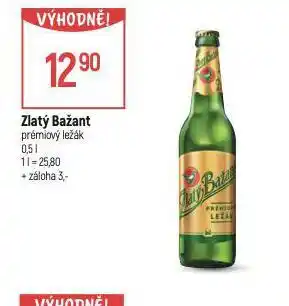 Globus Pivo zlatý bažant nabídka