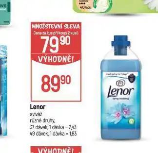 Globus Lenor aviváž nabídka