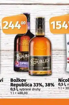 Coop Božkov republica 33%, 38% nabídka