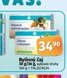 Coop Bylinný čaj nabídka