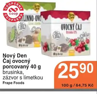 Coop hb Nový Den Čaj ovocný porcovaný 40 g nabídka
