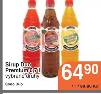 Coop hb Sirup Duo Premium 0,7L nabídka
