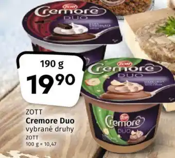 Coop ZOTT Cremore Duo nabídka