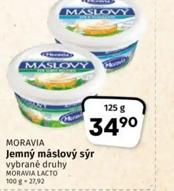 Coop MORAVIA Jemný máslový sýr nabídka