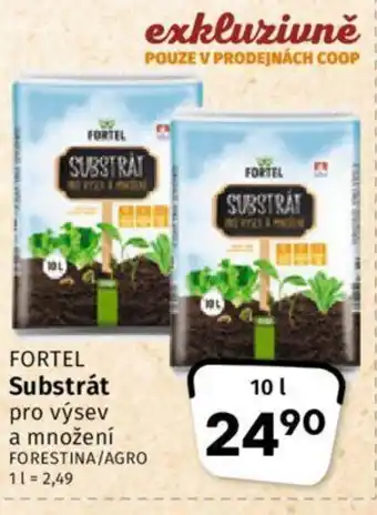 Coop FORTEL Substrát nabídka