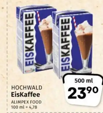 Coop HOCHWALD EisKaffee nabídka