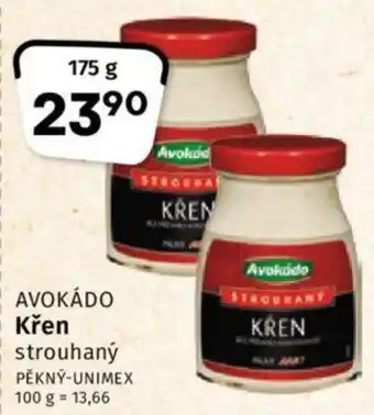 AVOKÁDO Křen