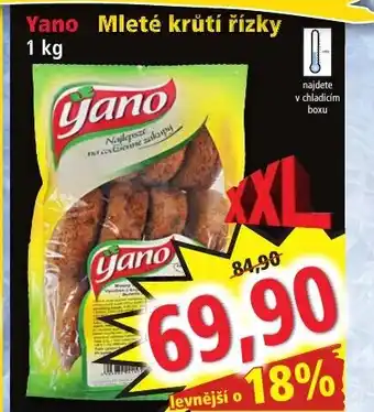 Norma Yano Mleté krůtí řízky nabídka