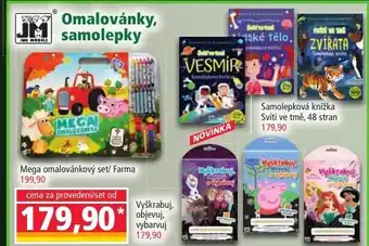 Norma Omalovánky, samolepky nabídka