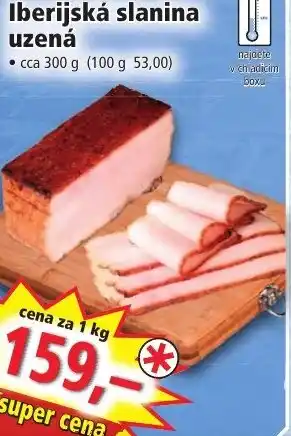 Norma Iberijská slanina uzená nabídka