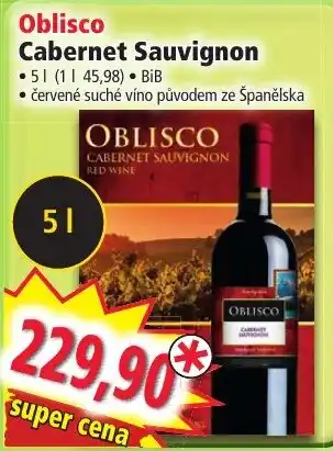 Norma Oblisco Cabernet Sauvignon nabídka