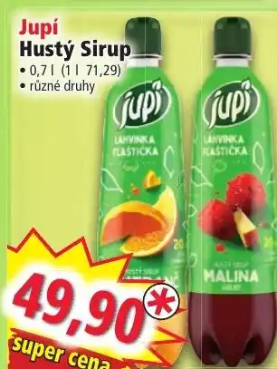 Norma Jupí Hustý Sirup nabídka