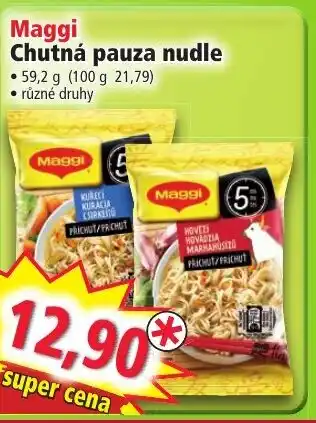 Norma Maggi Chutná pauza nudle nabídka